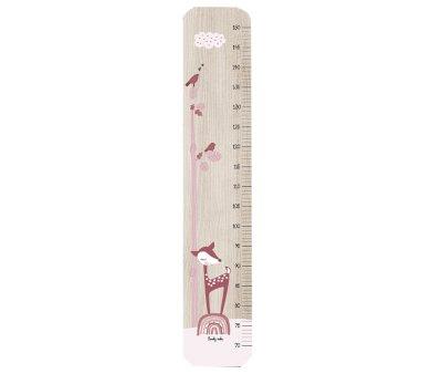 Toise en Bois Petit Faon - Rose Bois