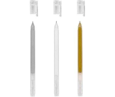Set 3 Penne Gel Metallic Modern