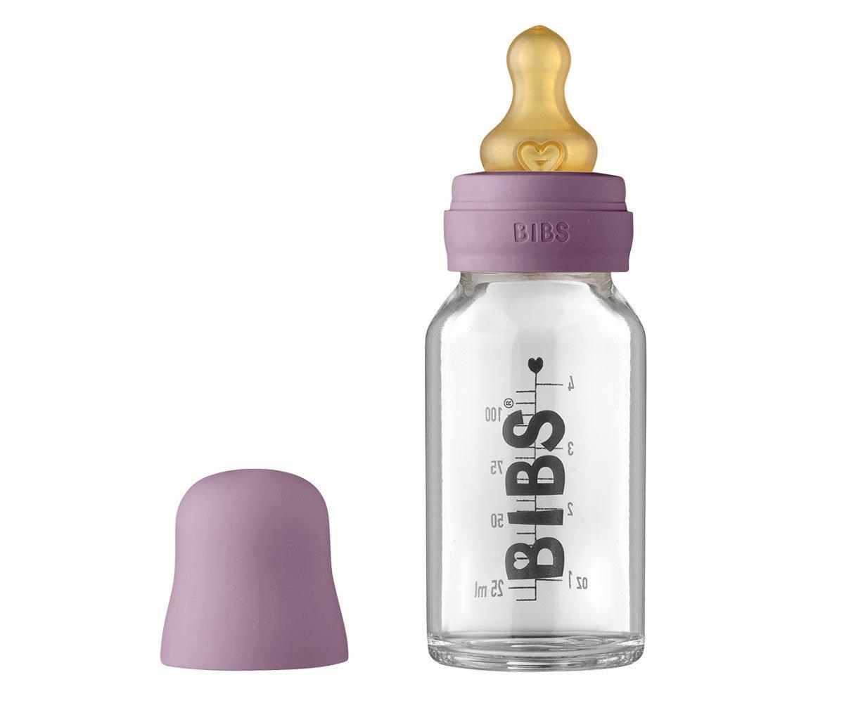 Biberon Vetro BIBS Mauve 110ml