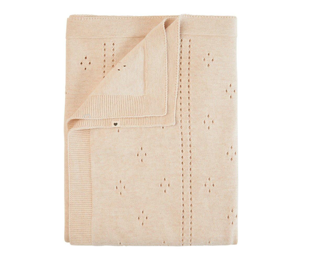 Couverture BIBS Pointelle Ivory Dot
