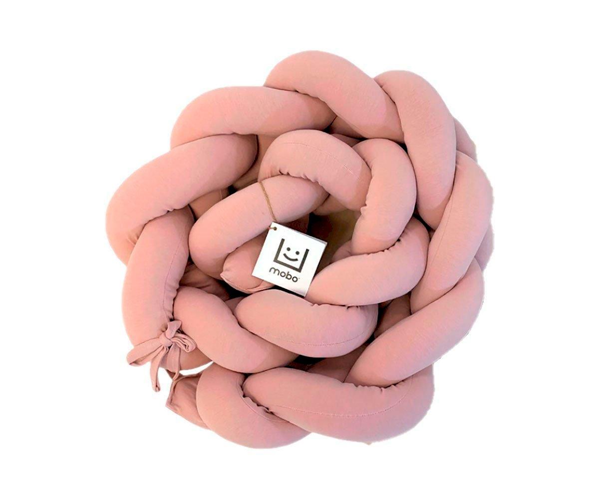 Trenza Protector Algodón Rosa 210 Cm