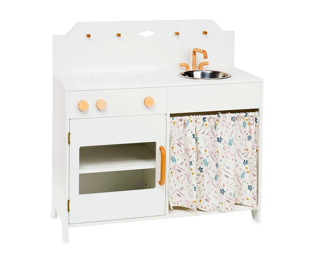 Cucina In Legno White/Forest