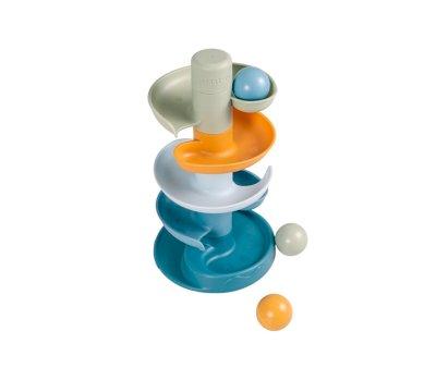 Circuito de Bolas Espiral Azul