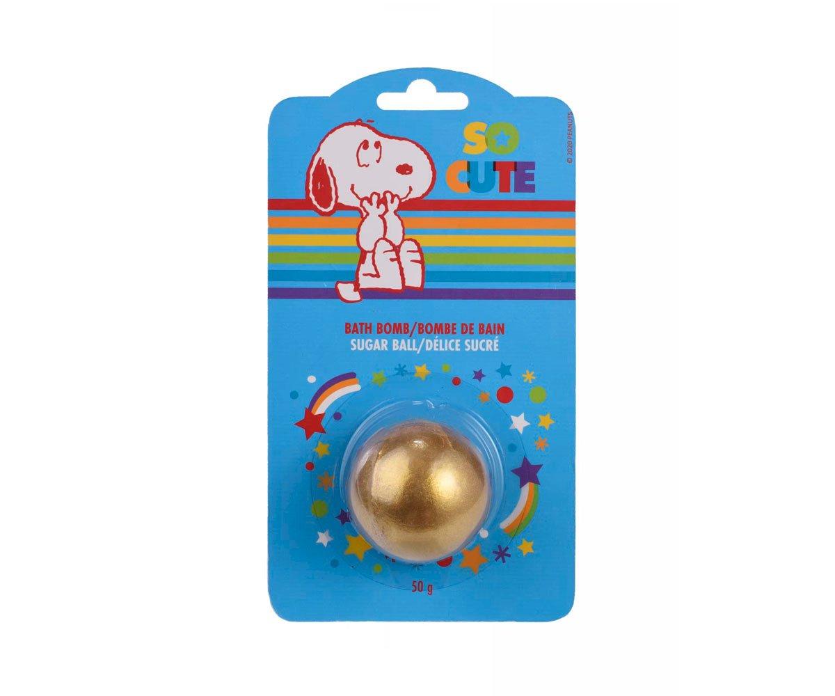 Bombe De Bain Effervescente Snoopy Gold