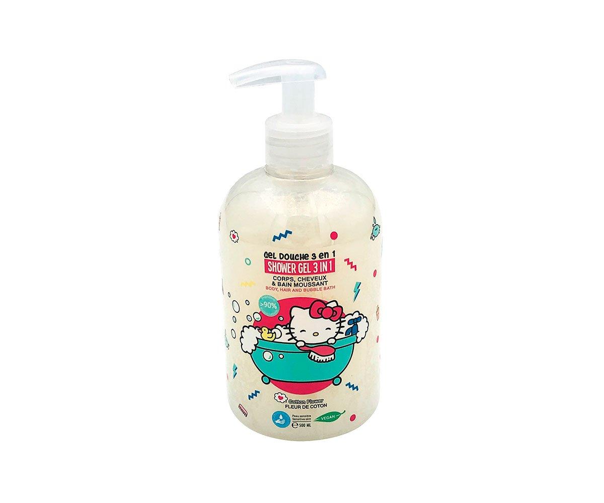 Gel douche 3 en 1 Hello Kitty 