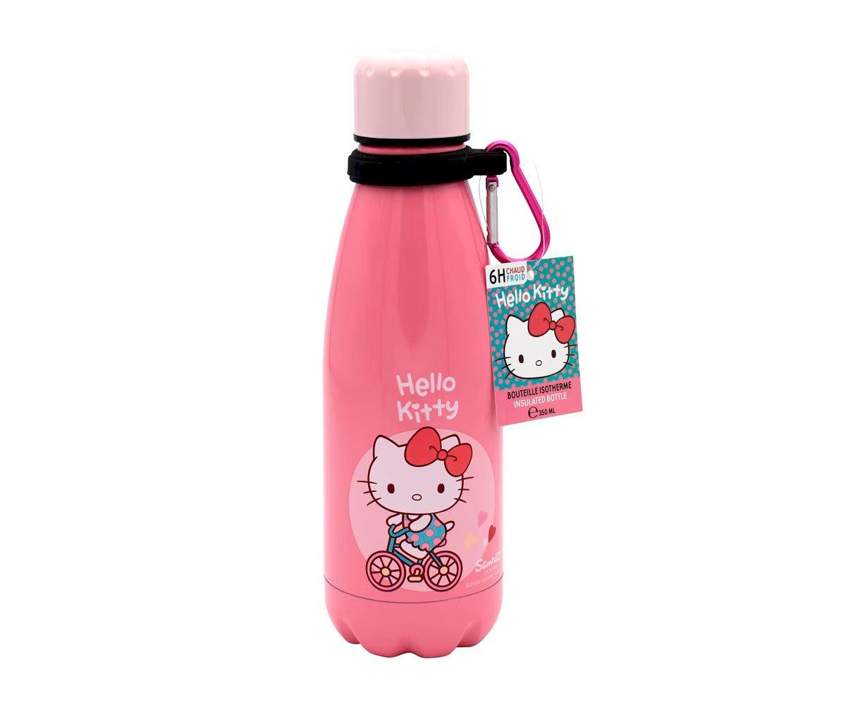 Hello Kitty Borraccia termica in acciaio inox,Bottiglia Termica in Acciaio  500ml, regalo per compleanno, unisex : : Casa e cucina