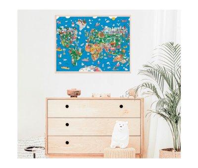 Pster XL Omy Atlas + Pegatinas