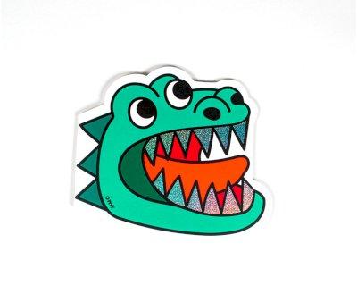 Omy Book com desenhos e adesivos Dinos