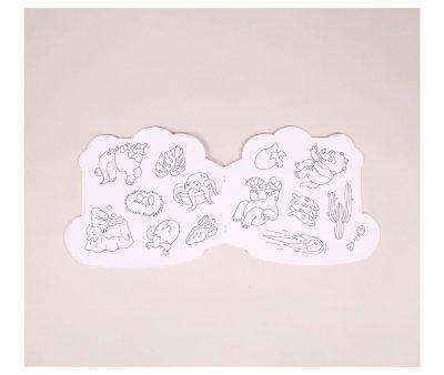 Omy Book com desenhos e adesivos Dinos