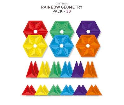 Connetix 30 - Rainbow Geometry Pack