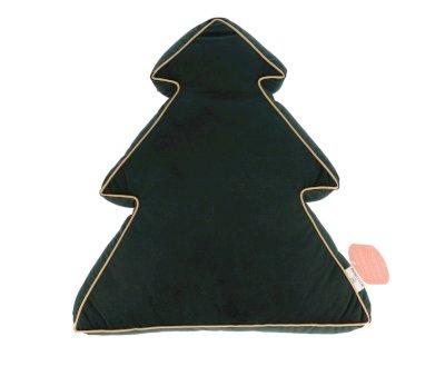 Cuscino Natalizio Velluto Albero