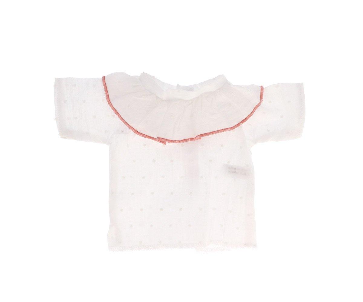 Camicia Bambole Cutie Volante Plumetti Rosa