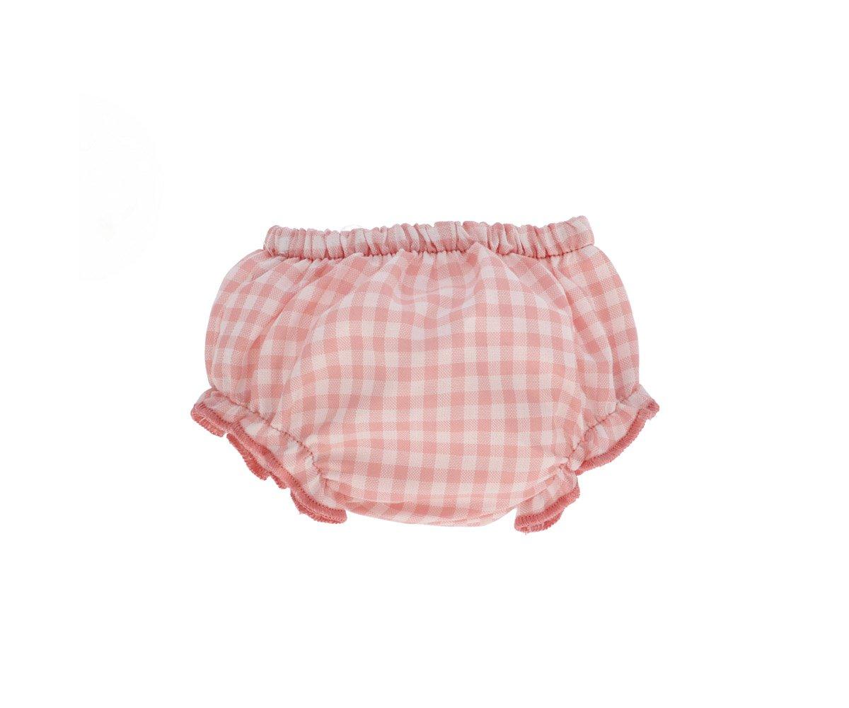 Culotte Bambole Vichy Rosa