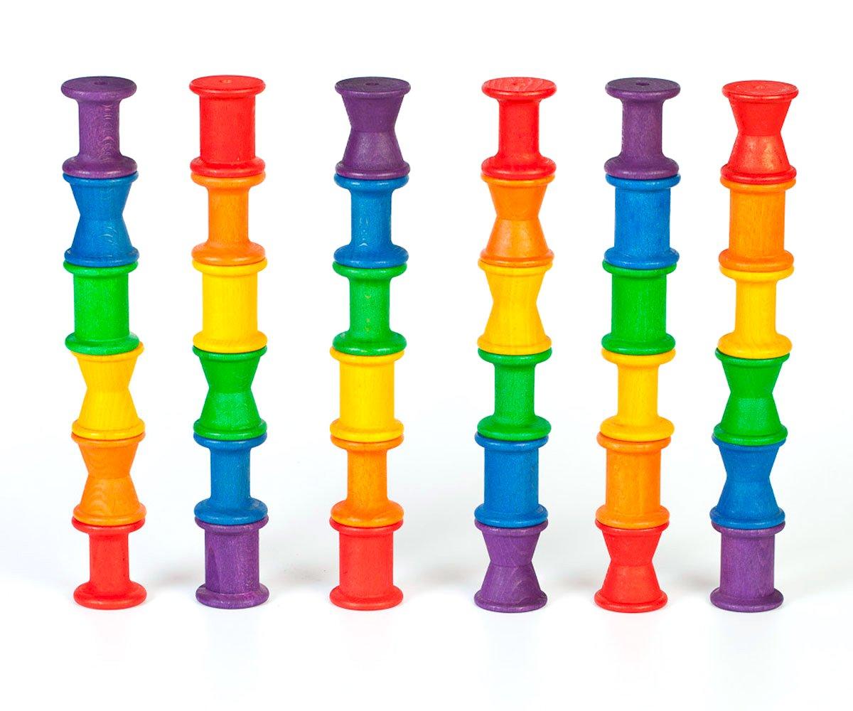 36 Rocchetti Colorati Rainbow