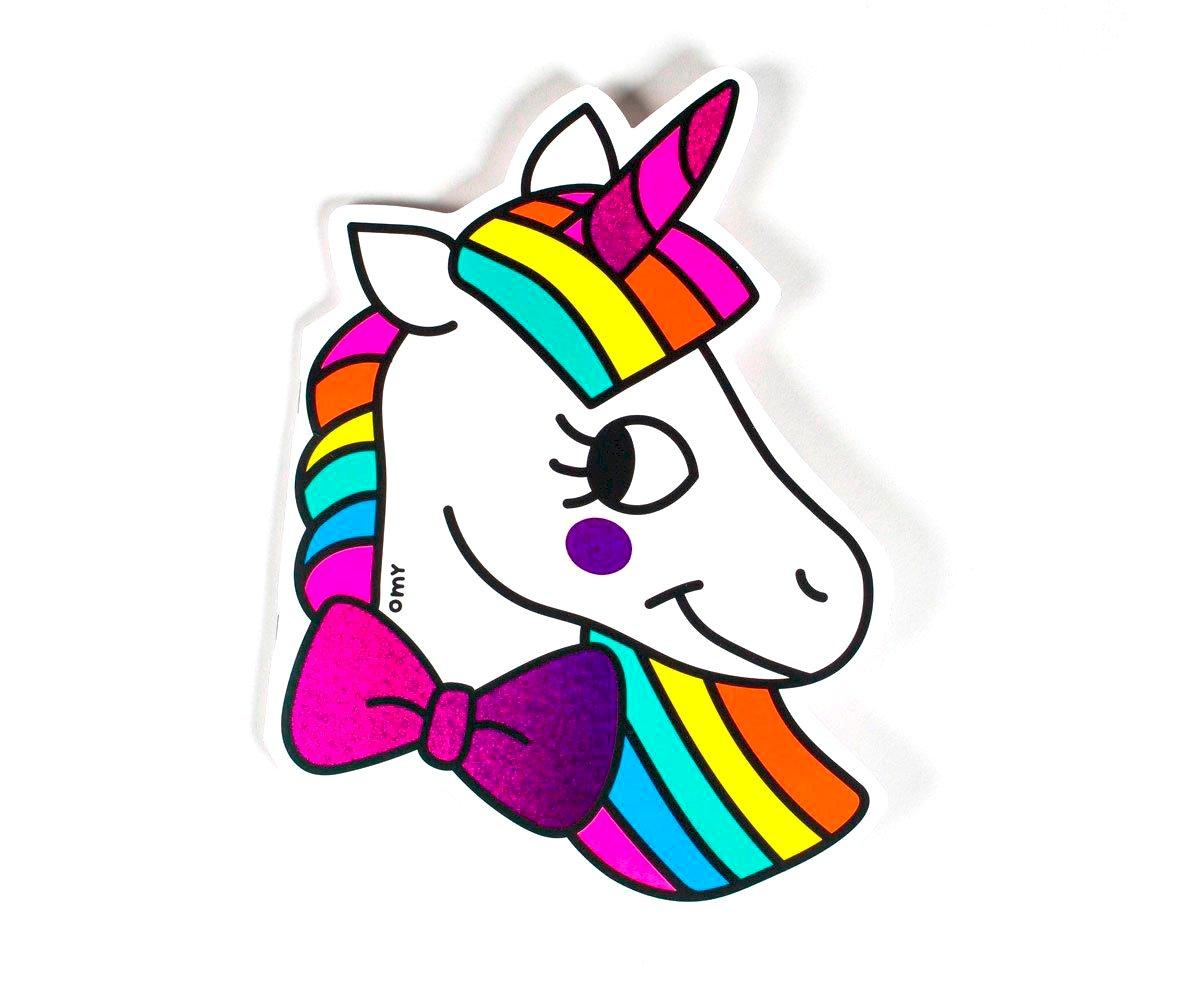 Libro Attivit OMY Unicorns + Stickers