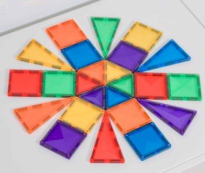 Construccin Connetix Rainbow Mini 24 Piezas