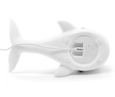Luz de Noche Recargable Narwhal Blanca