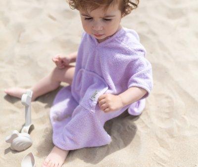 Poncho Timboo Silky Lilac Personalizzabile