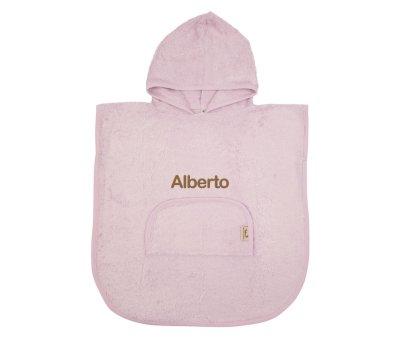 Poncho Timboo Silky Lilac Personalizzabile