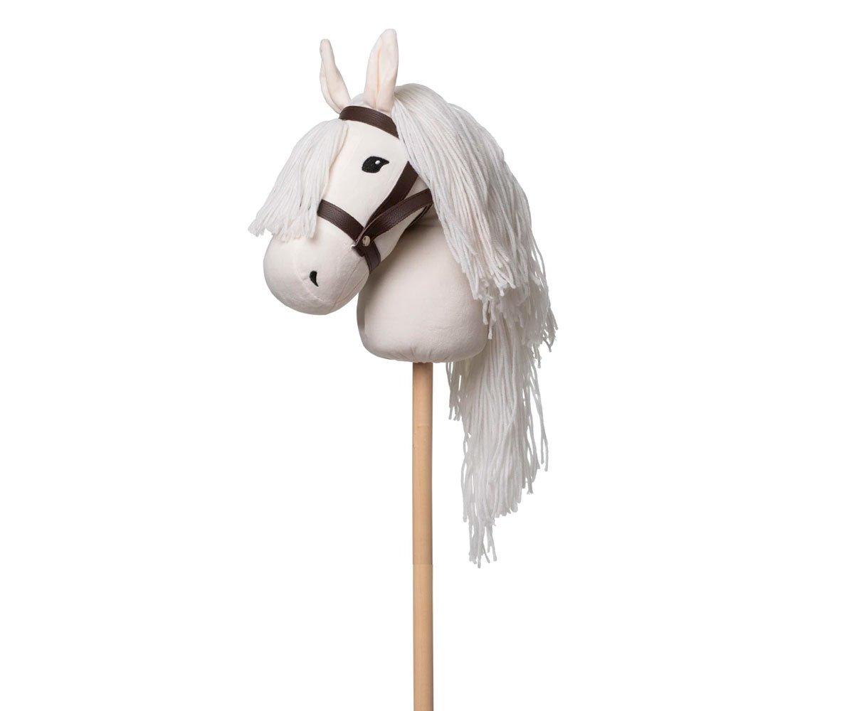 Cheval à baton HOBBY HORSE blanc