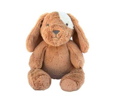 Peluche chien Duke beige personnalisable