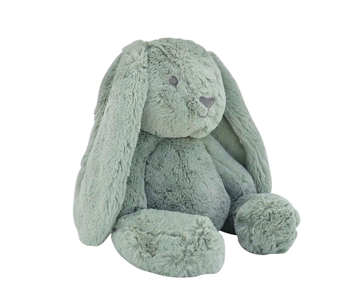 Peluche lapin gris personnalisable