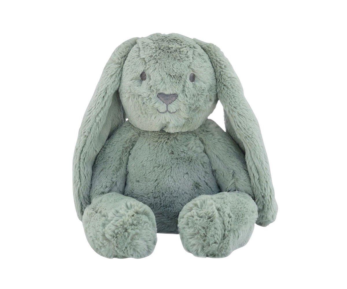 Peluche tête de lapin 14 cm couleurs assorties - Peluches pas cher