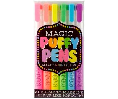 6 Magic Puffy Pens