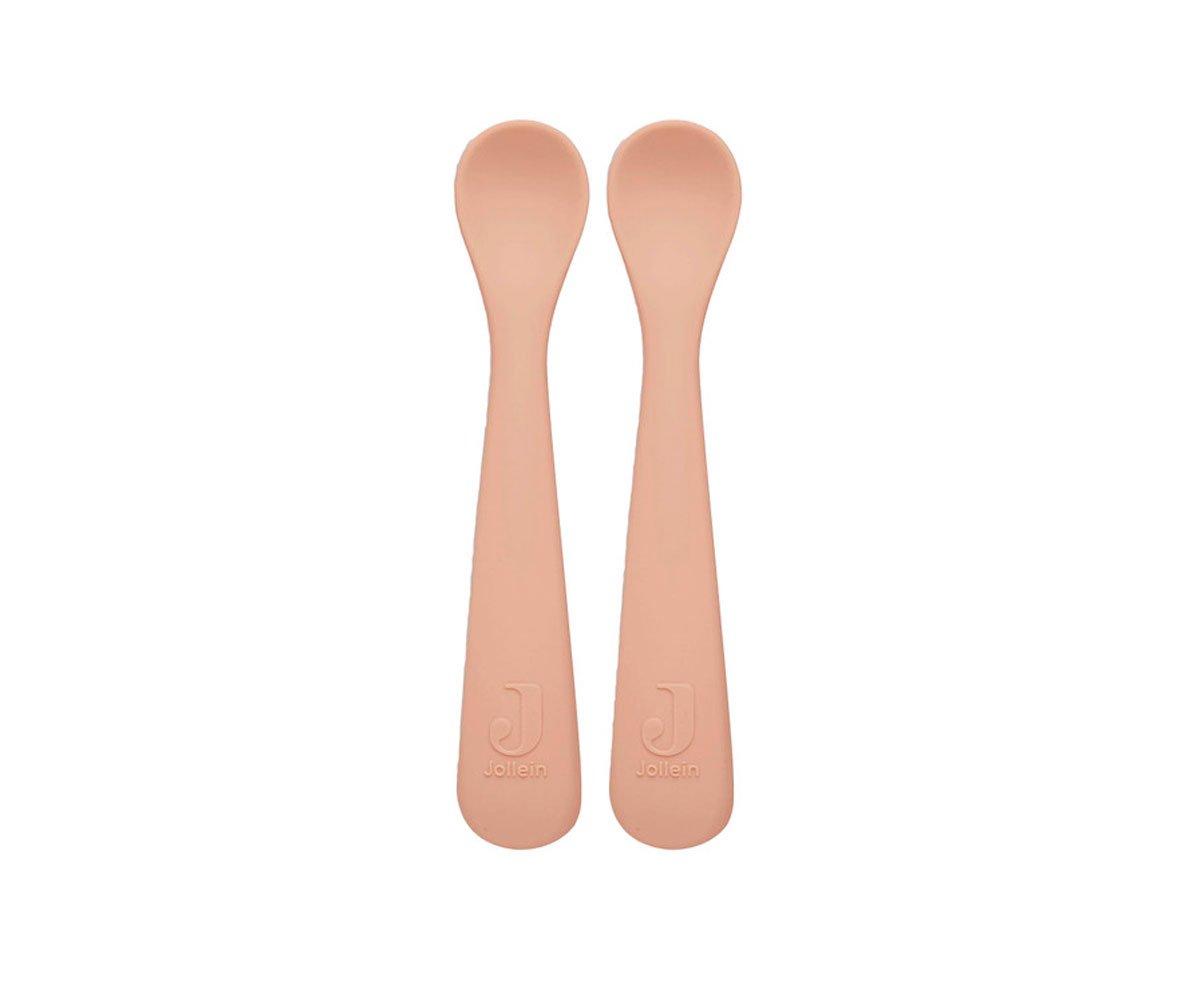 2 Cuillères Silicone Pale Pink
