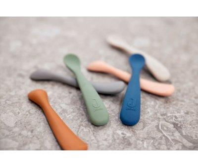 2 Cucharas Silicona Nougat