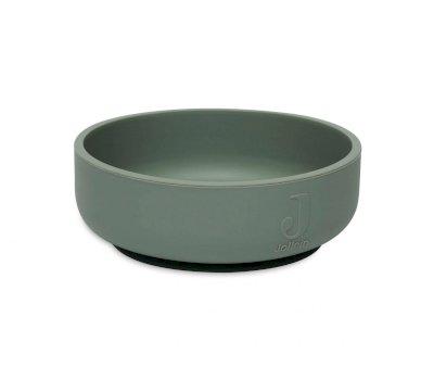 Bol Silicone com ventosa Ash Green