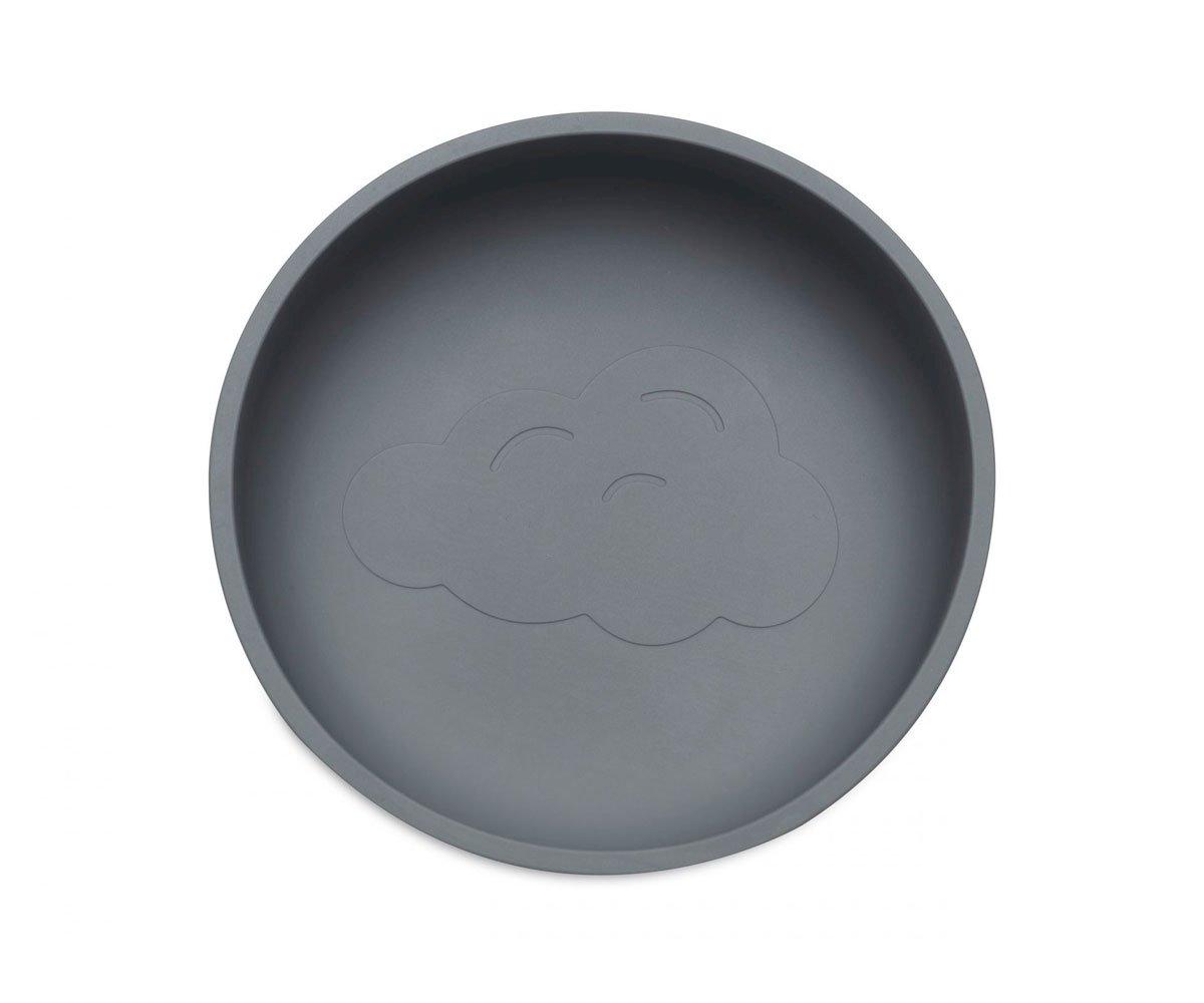 Bol Silicone com ventosa Storm Grey