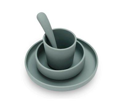 Conjunto Silicone Ash Green 4 peas