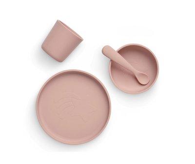 Conjunto Silicone Pale Pink  4 peas