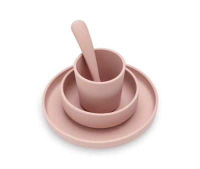 Conjunto Silicone Pale Pink  4 peas