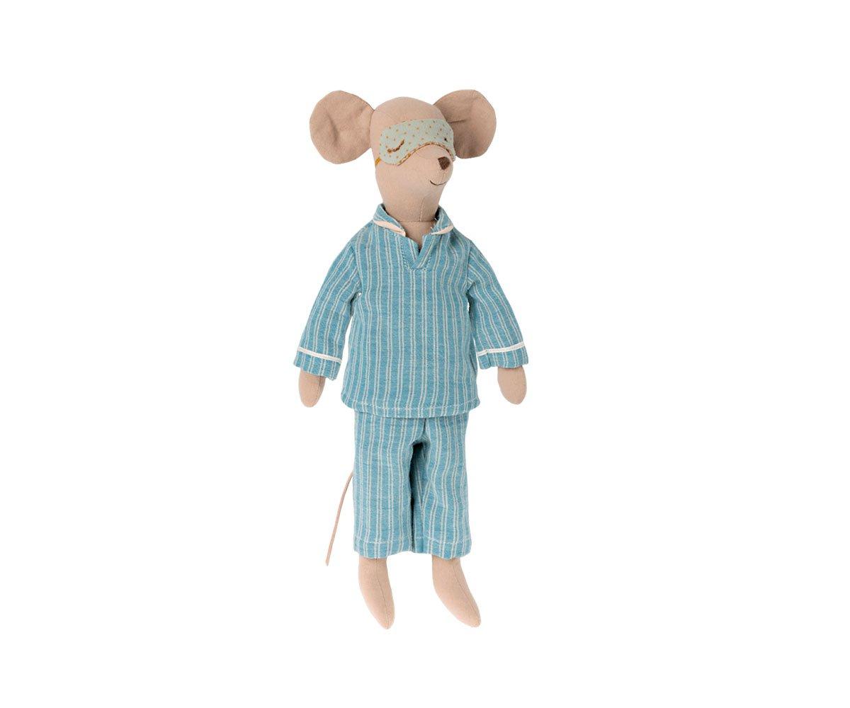 Souris De Taille Moyenne Avec Pyjama