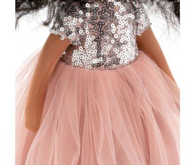 Robe rose nude  paillettes