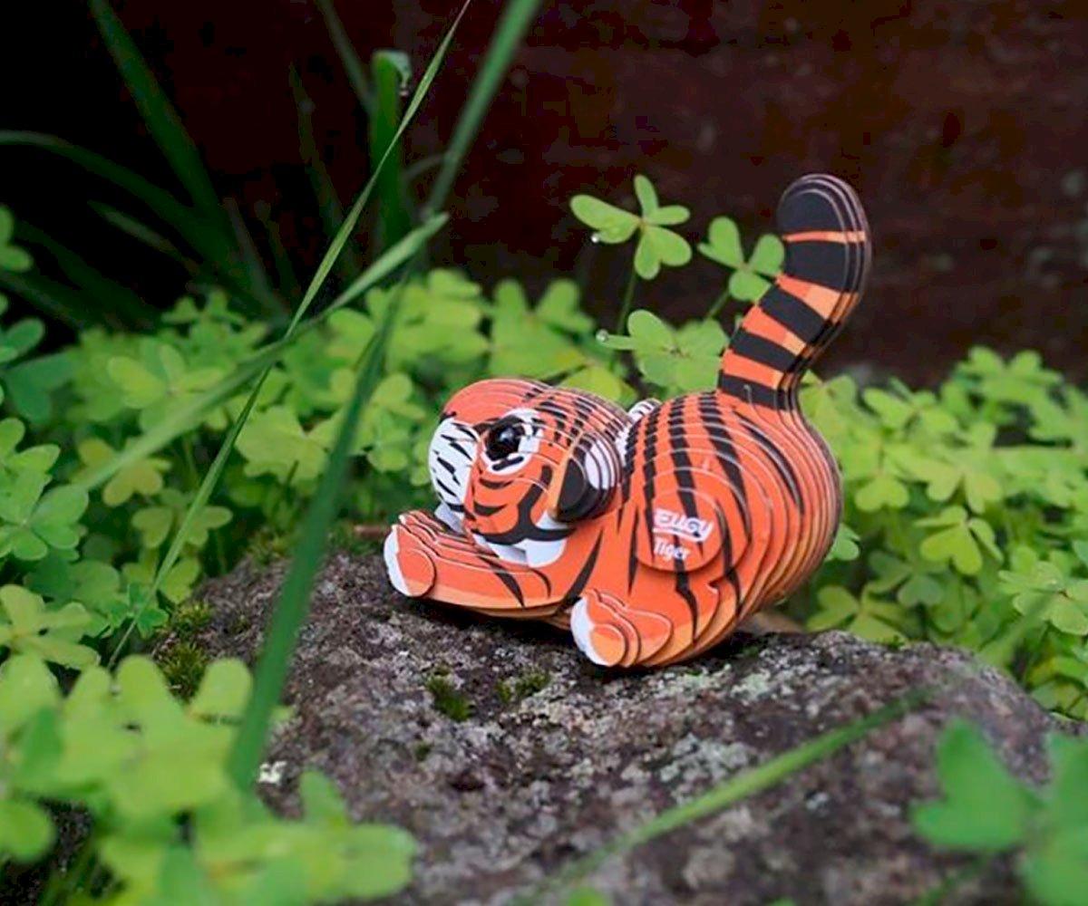Quebra-cabeça 3D Eugy Tiger