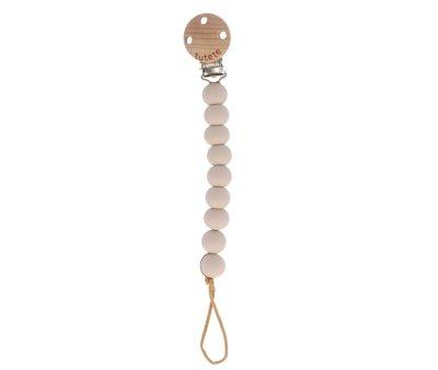 Porta chupeta de silicone Pure Ivory