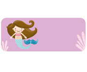 30 Pegatinas para Objetos Sirena