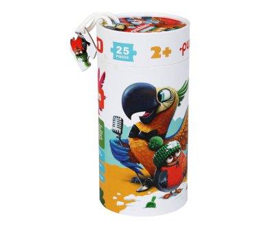 Puzzle 5 in 1 Uccelli