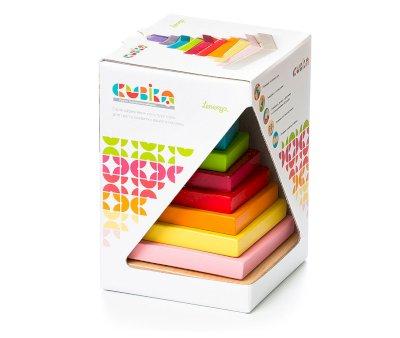 Piramide Legno a Colori 10 pezzi