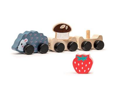 Tren Erizo Encajable Frutas