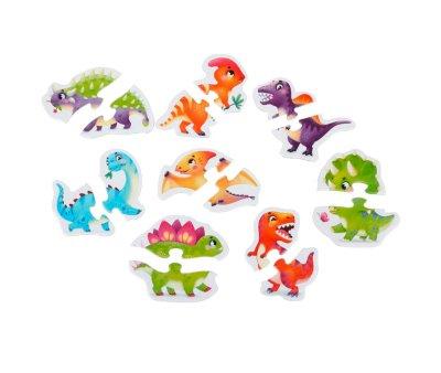 Quebra-cabea de dinossauro 8 em 1