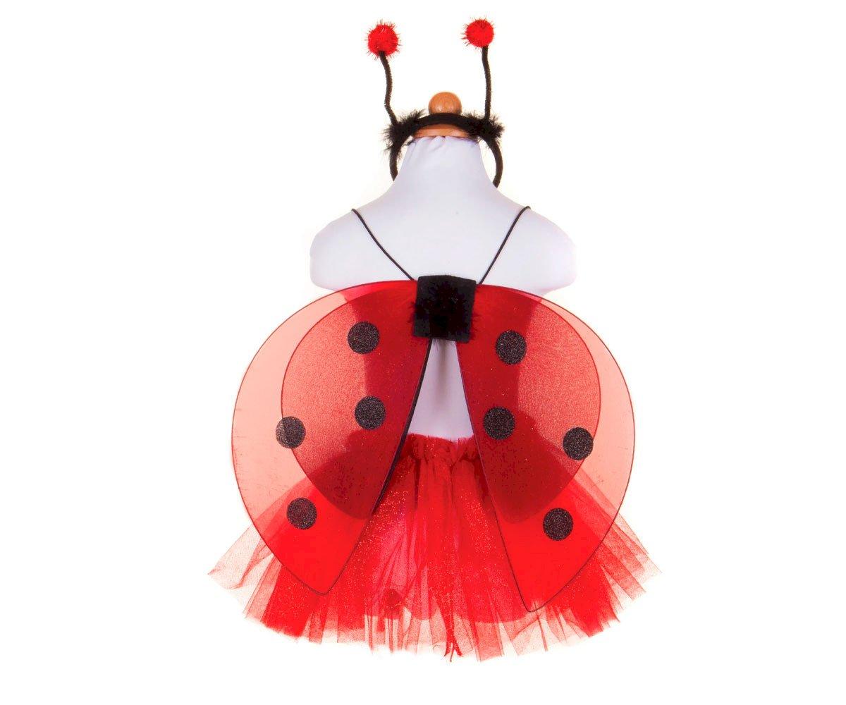 Travestimento Coccinella Glitter 4-6 Anni