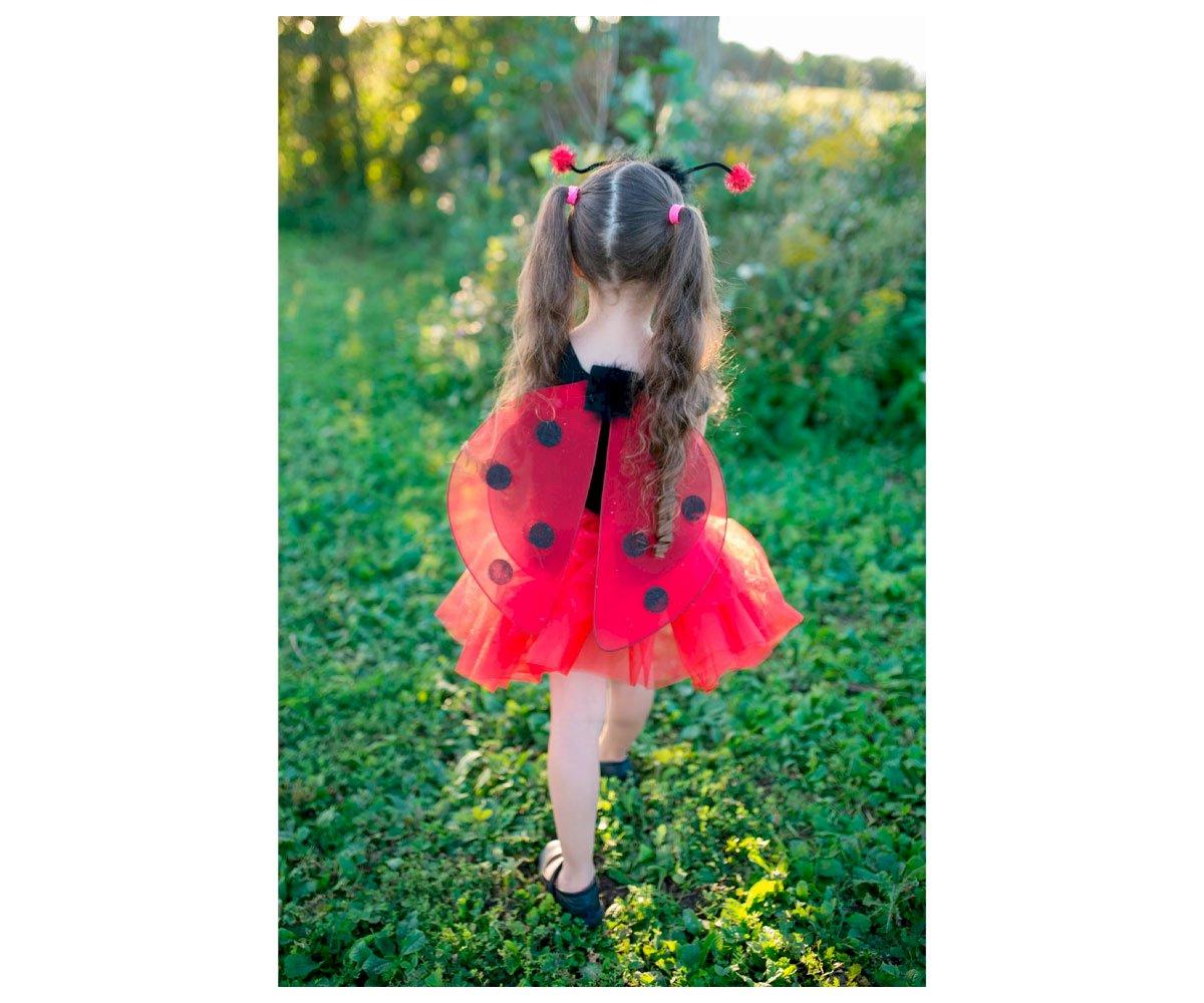 Travestimento Coccinella Glitter 4-6 Anni