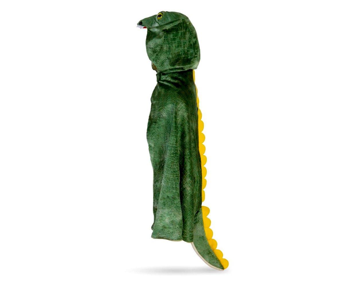 Disfraz Capa  T-Rex Verde 4-5 Años