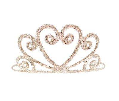 Diadme dor  paillettes
