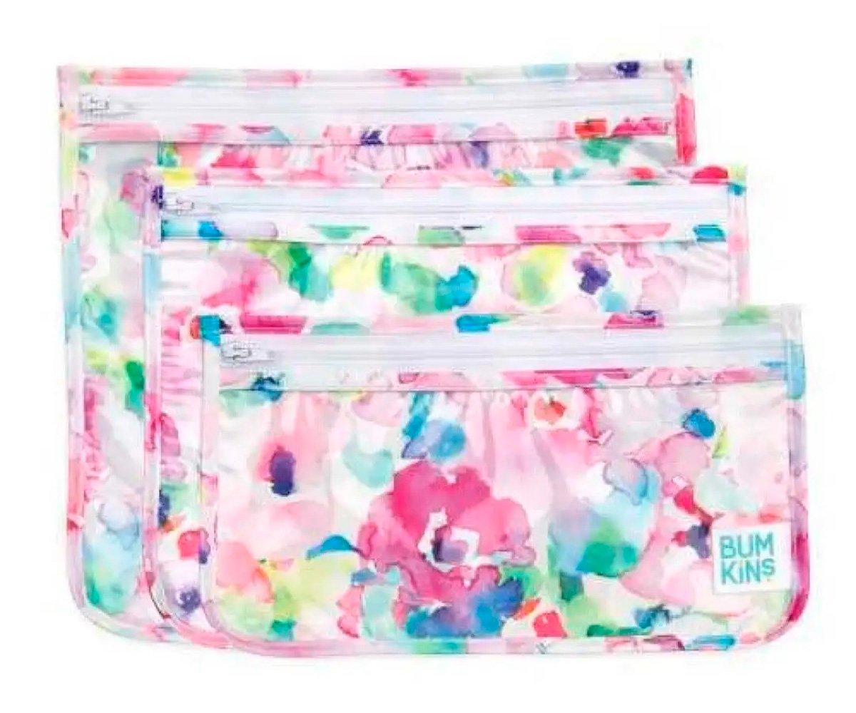 3 Bolsas Transparentes Bumkins Aquarel