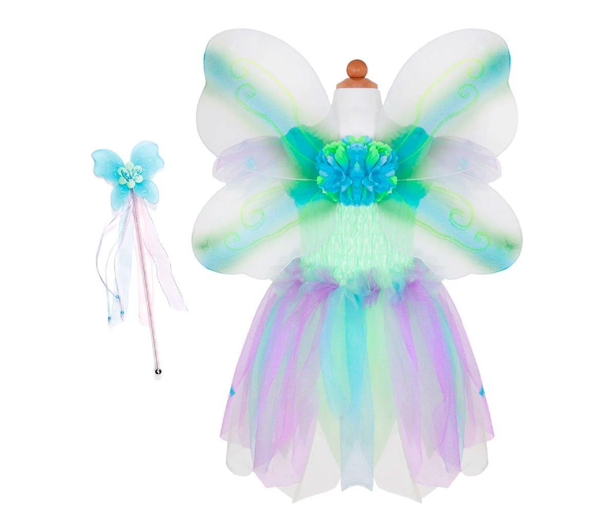 Costume papillon multicolore 5-6 ans